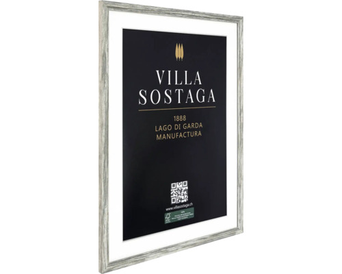 Cadre photo avec structure en bois