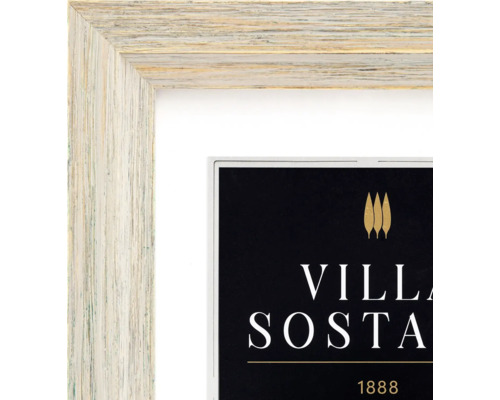 Cadre avec l'inscription Villa Sosta 1888