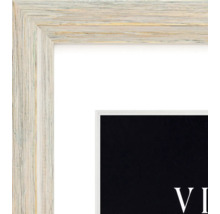 Vue détaillée d'un cadre photo avec structure en bois