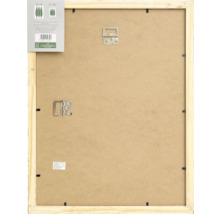 Arrière d'un cadre photo en bois avec attaches