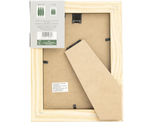 Holz Bilderrahmen mit Aufsteller