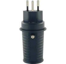 Dreipoliger Stecker mit IP55-Schutzart.