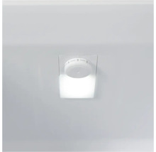 Kühlschrank-Innenbeleuchtung mit weißem Temperaturregler und leuchtendem LED-Licht.