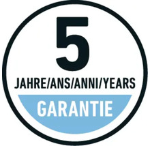 Symbole pour 5 ans de garantie