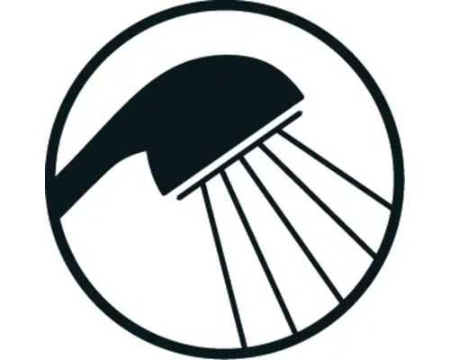 Symbole de pomme de douche