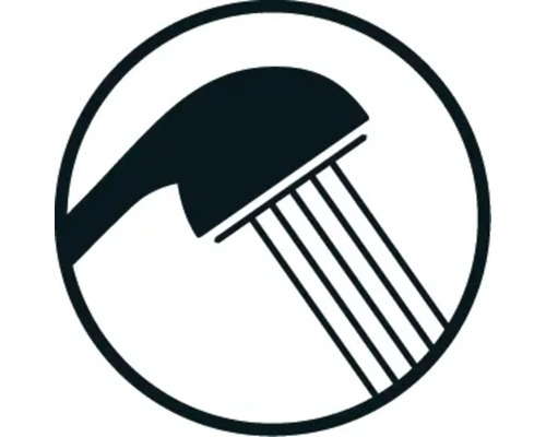 Symbole pour fonction de douche