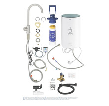 Robinet de cuisine Grohe Red Duo et accessoires