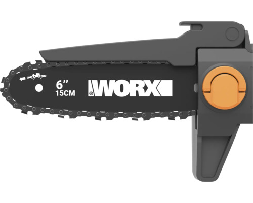 Tronçonneuse WORX, longueur de guide 15 cm