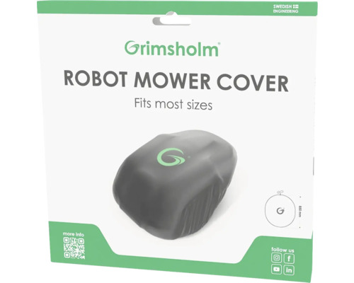 Housse pour robot tondeuse Grimsholm, convient à la plupart des tailles