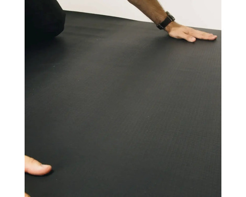 Tapis de sol noir avec personne