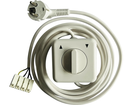 Câble de connexion avec prise, interrupteur et bornes de connexion