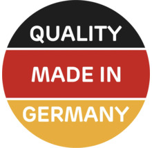 Sceau de qualité Fabriqué en Allemagne