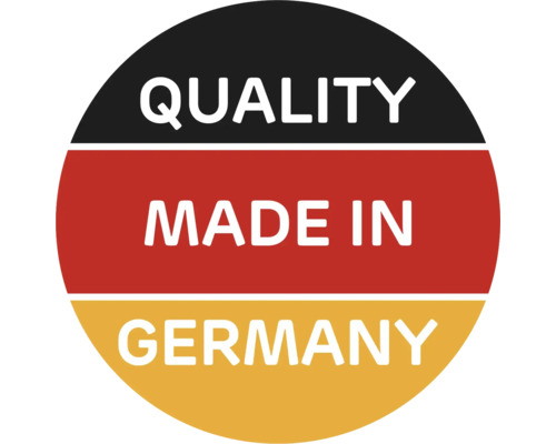 Sceau de qualité Fabriqué en Allemagne