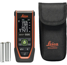 Télémètre laser Leica Disto D2G avec sacoche et piles