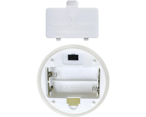 Batteriefach mit Schalter für eine LED Kerze