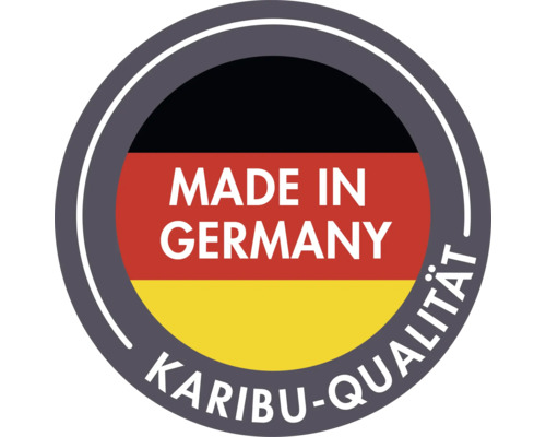 Label de qualité Karibu Made in Germany