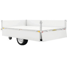 Humbaur Anhänger mit weissem Aufbau