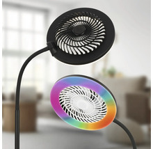 Ventilateur double avec éclairage RGB