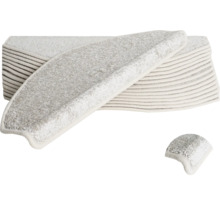 Treppenmatte aus Textil mit Winkel