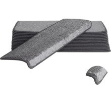 Graue Treppenstufenmatten im Stapel