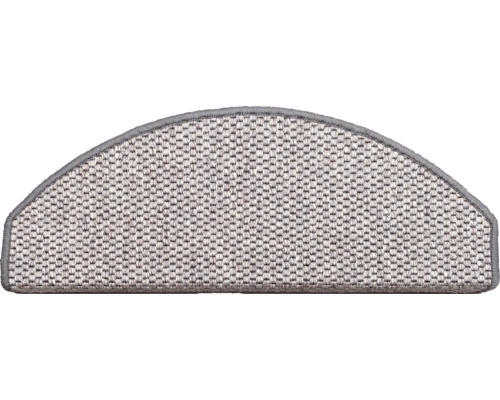 Halbrunde Treppenstufe aus Textil