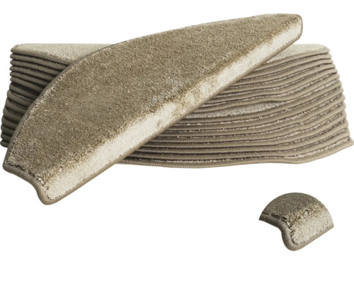 Stufenmatten aus Teppich im Stapel