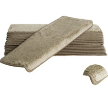 Mehrere Stufenmatten aus Teppich