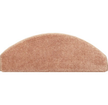 Marche d'escalier en tapis demi-ronde