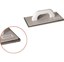 Truelle éponge pour carreleur avec poignée et éponge, dimension 28x14 cm