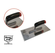 Zahnspachtel aus rostfreiem Edelstahl mit Griff