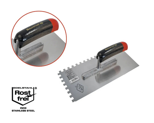Taloche à joint en acier inoxydable avec manche
