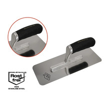 Maurerlob Glättkelle mit Edelstahlblatt und ergonomischem Griff