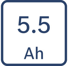 5.5 Amperestunden Kennzeichnung