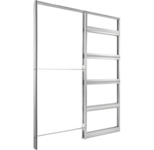 Cadre de porte coulissante en aluminium