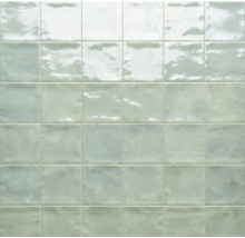 Fliesenmuster aus glasiertem Steinzeug