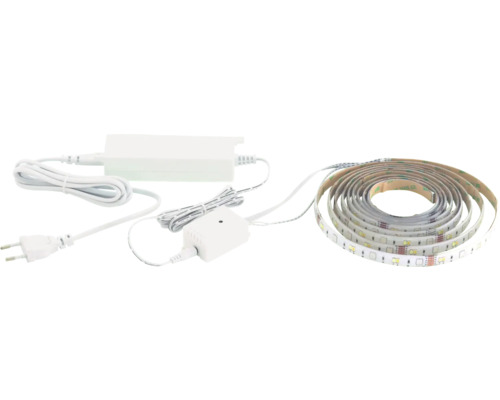 Bande LED avec bloc d'alimentation et unité de commande