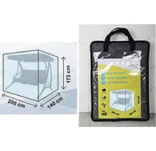 Schutzhülle für Schaukel mit den Maßen 200 x 140 x 173 cm und Verpackung
