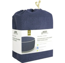 Verpackter, aufblasbarer Sitzhocker für den Innen- und Außenbereich