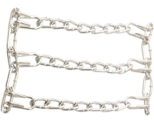 Silberfarbige Kette mit Gliedern