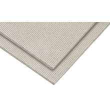 Zwei Schallschutzplatten mit Gitterstruktur