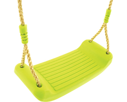 Kunststoffschaukel mit Seilen zum Aufhängen