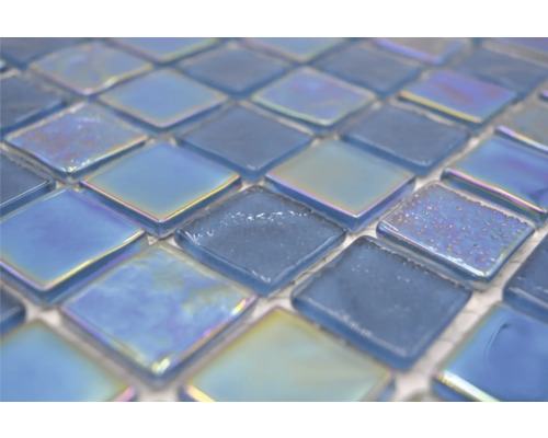 Quadratische Glasmosaikfliesen