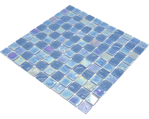 Mosaikfliese aus Glas, quadratisch