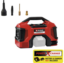 Compresseur sans fil Einhell PRESSITO avec différents adaptateurs et indication Power X-Change