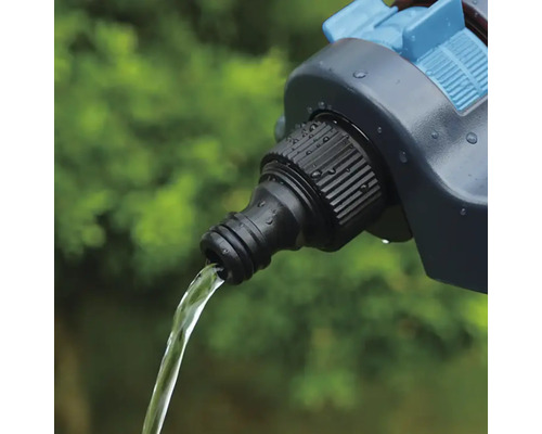 Raccord de tuyau d'arrosage avec débit d'eau