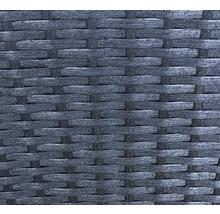 Nahaufnahme von geflochtenem Kunststoff