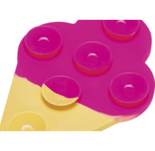 Tapis de douche de salle de bain avec ventouses