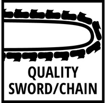 Qualitäts-Schwert beziehungsweise Kette