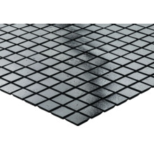 Carreaux de mosaïque avec des éléments carrés réfléchissants.