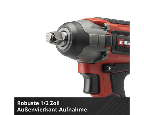 Einhell Akku-Drehschlagschrauber mit 1/2-Zoll-Außenvierkantaufnahme